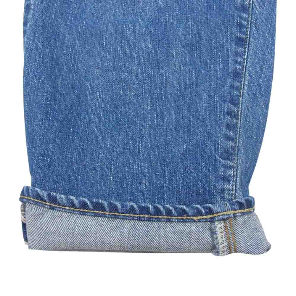 アプレッセ 22AW 22AAP-04-10H Washed Denim Pants E ウォッシュド デニムパンツ ジーンズ インディゴブルー系 32/27【中古】