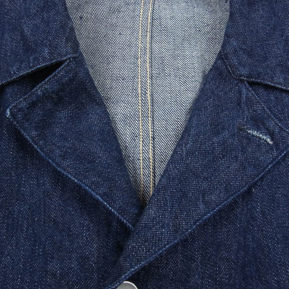 COMOLI コモリ 21AW U03-01013 デニム ワーク ジャケット サイズ3 インディゴブルー系 3【中古】