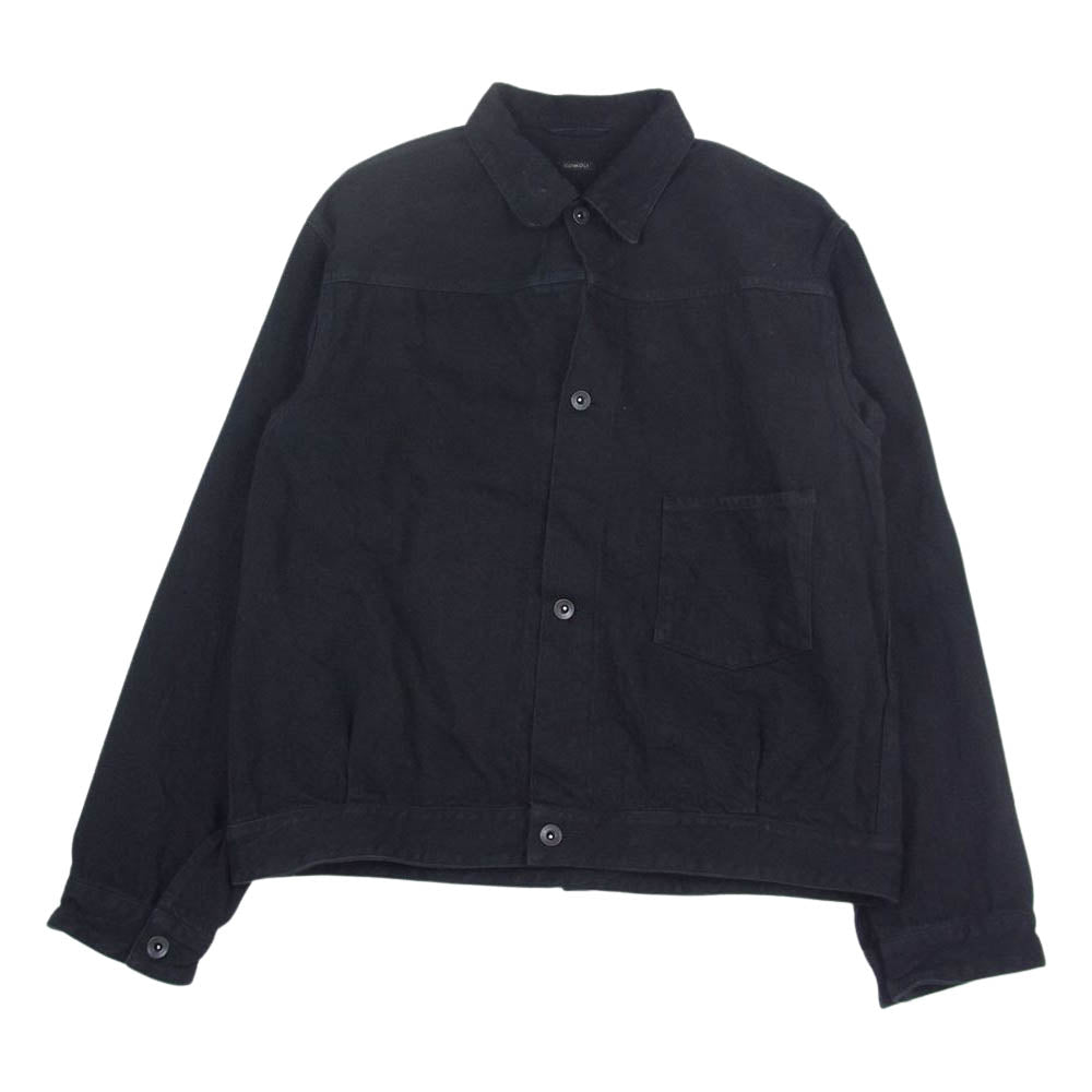 COMOLI コモリ 20AW S03-01012 1st Tracker Denim Jacket トラッカー デニム ジャケット サイズ3 ブラック系 3【中古】