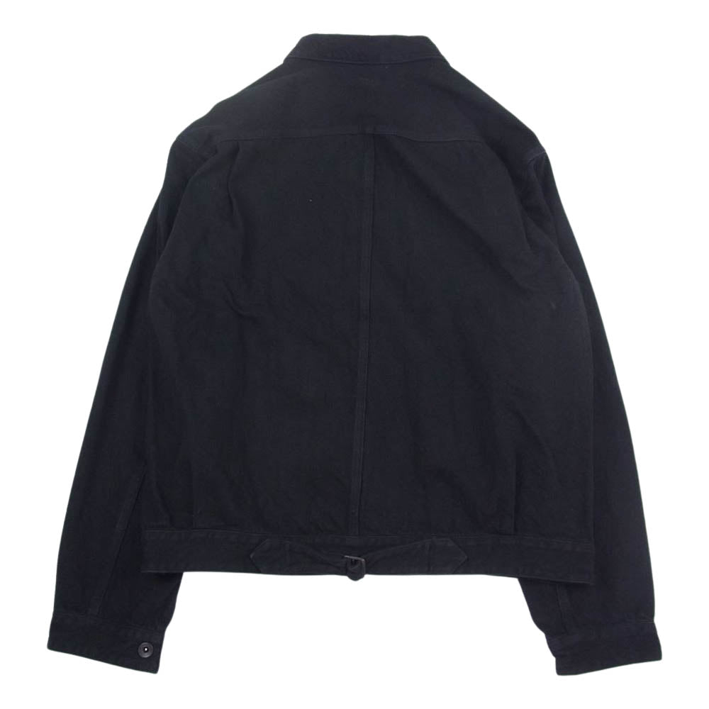 COMOLI コモリ 20AW S03-01012 1st Tracker Denim Jacket トラッカー デニム ジャケット サイズ3 ブラック系 3【中古】