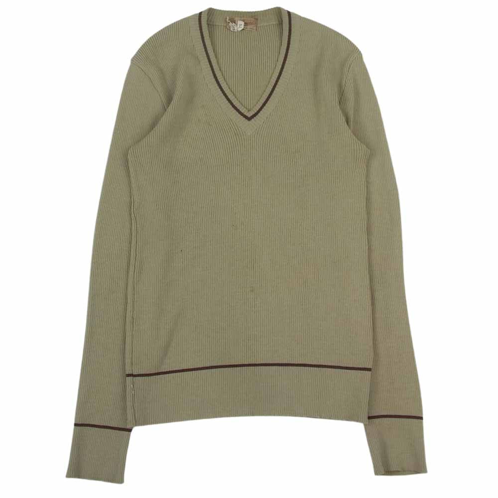 GUCCI グッチ イタリア製 オールド ニット  ベージュ系 52【中古】