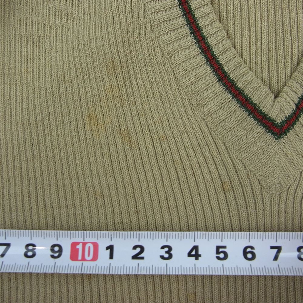 GUCCI グッチ イタリア製 オールド ニット  ベージュ系 52【中古】