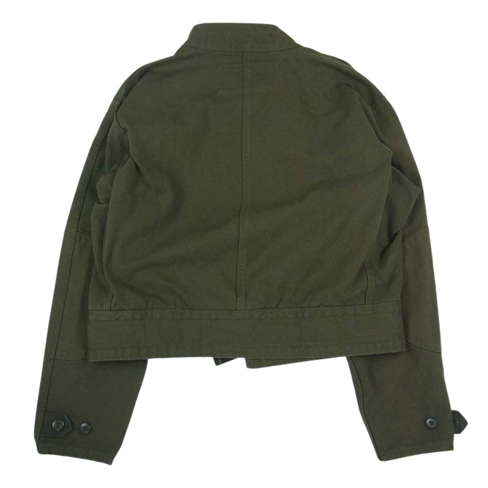 メイデン ワークウェア モーターサイクル ミリタリー ジャケット カーキ系 M【中古】