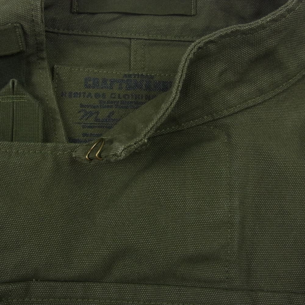 メイデン ワークウェア モーターサイクル ミリタリー ジャケット カーキ系 M【中古】