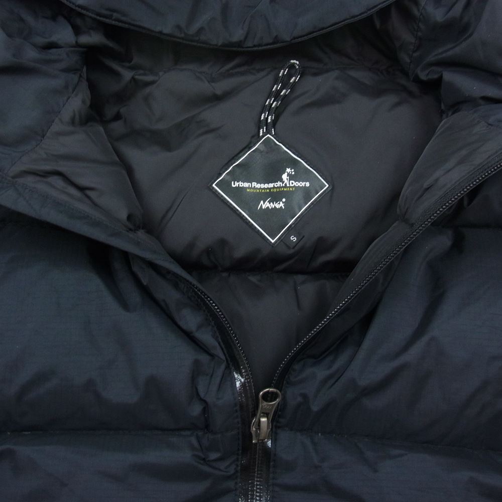 NANGA ナンガ × Urban Research アーバンリサーチ ダウン ジャケット ブラック系 S【中古】