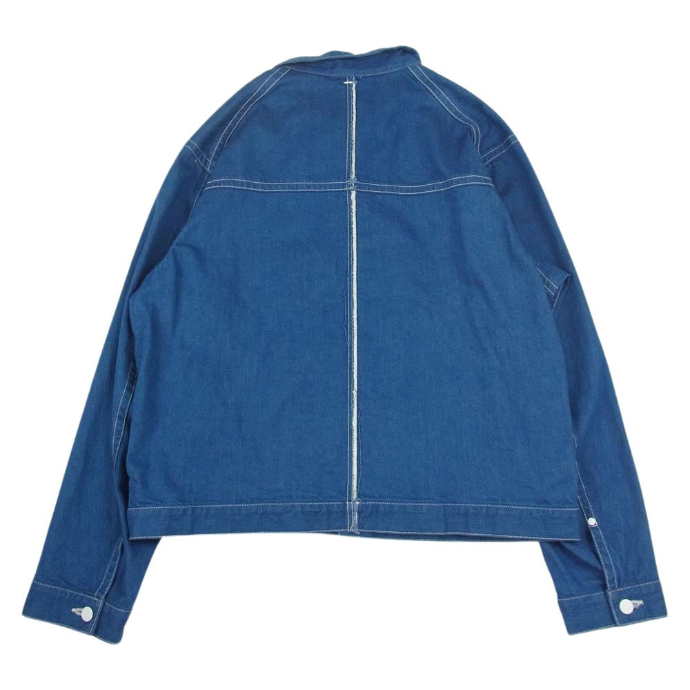 シンヤコズカ AS 1ST WAS デニム ジャケット インディゴブルー系 S【中古】