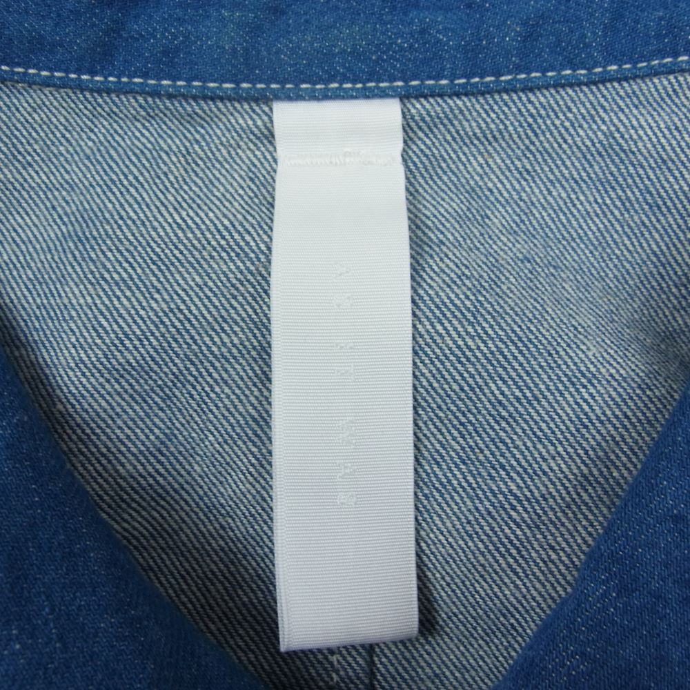 シンヤコズカ AS 1ST WAS デニム ジャケット インディゴブルー系 S【中古】