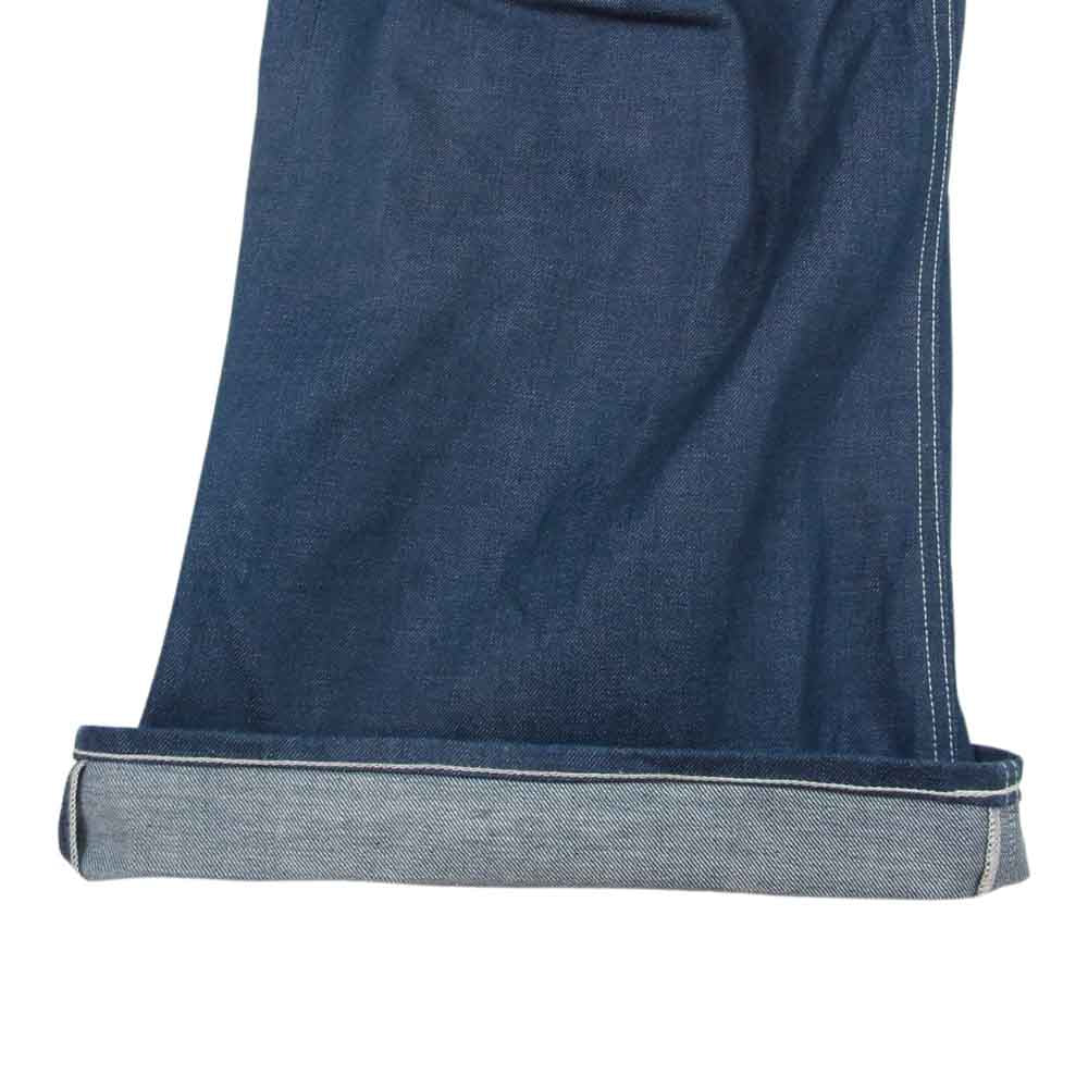 シンヤコズカ AS 1ST WAS デニム ワイド パンツ インディゴブルー系 S【中古】