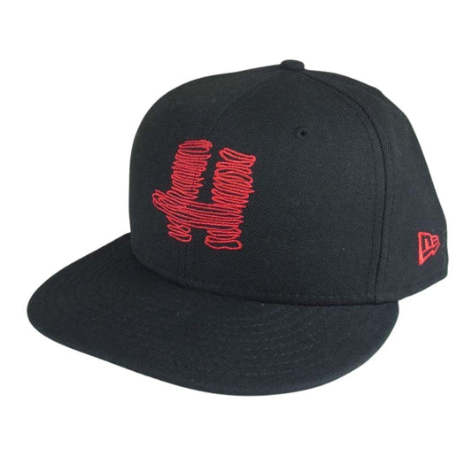 NEW ERA ニューエラ × Amazingstore × CLUB HARLEM BB CAP ベースボール キャップ ハーレム ブラック系 59.6㎝【中古】