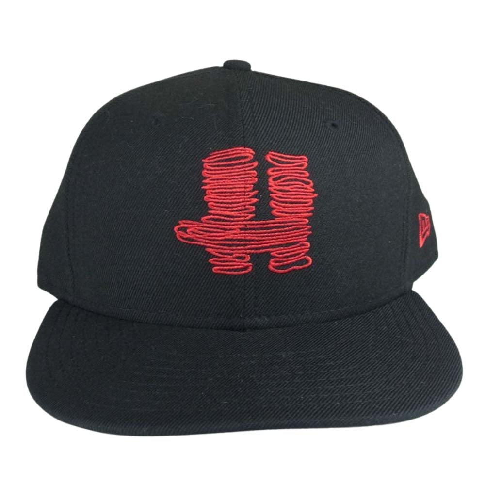 NEW ERA ニューエラ × Amazingstore × CLUB HARLEM BB CAP ベースボール キャップ ハーレム ブラック系 59.6㎝【中古】