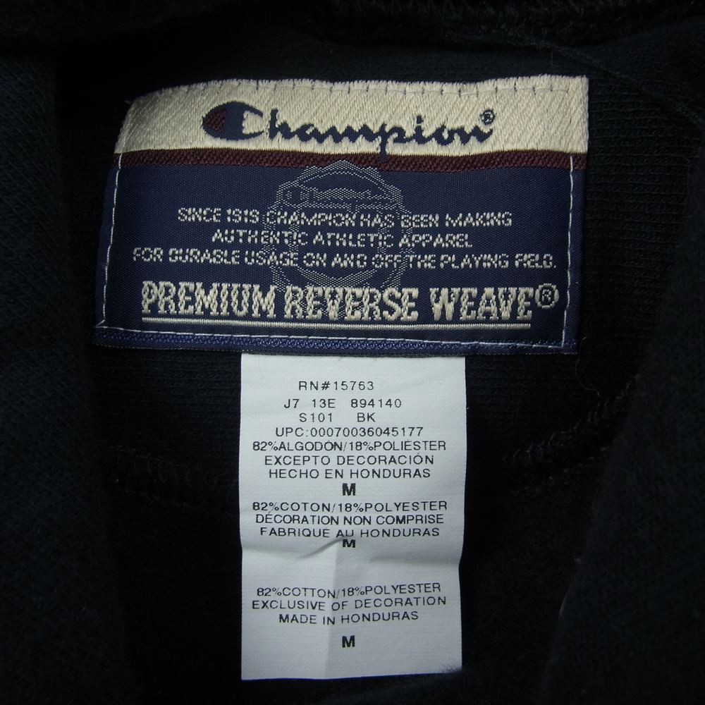 ザ ディプロマッツ × Champion チャンピオン Waters Army スウェット パーカー  ブラック系 M【中古】