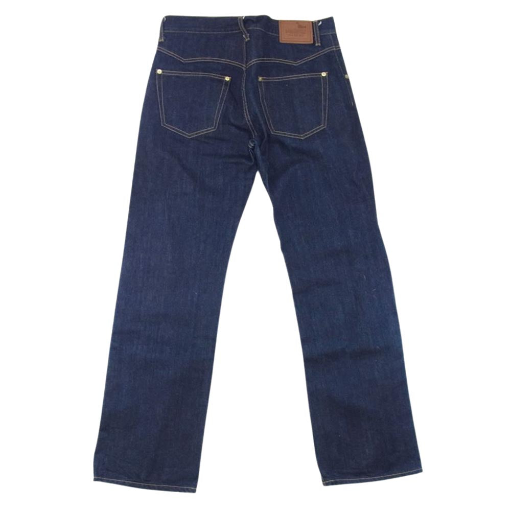 GANGSTERVILLE ギャングスタービル ストレート デニム パンツ 赤耳 インディゴブルー系 M【美品】【中古】