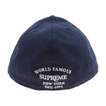 Supreme シュプリーム 08SS S Logo World Famous New Era Cap ニューエラ キャップ ワールドフェイマス ネイビー系 7 2/1（59.6cm）【中古】
