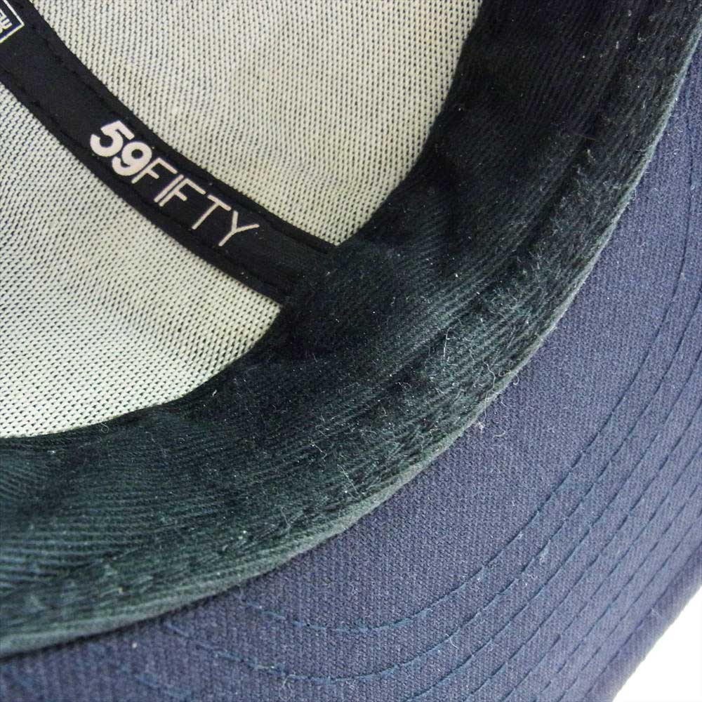 Supreme シュプリーム 08SS S Logo World Famous New Era Cap ニューエラ キャップ ワールドフェイマス ネイビー系 7 2/1（59.6cm）【中古】