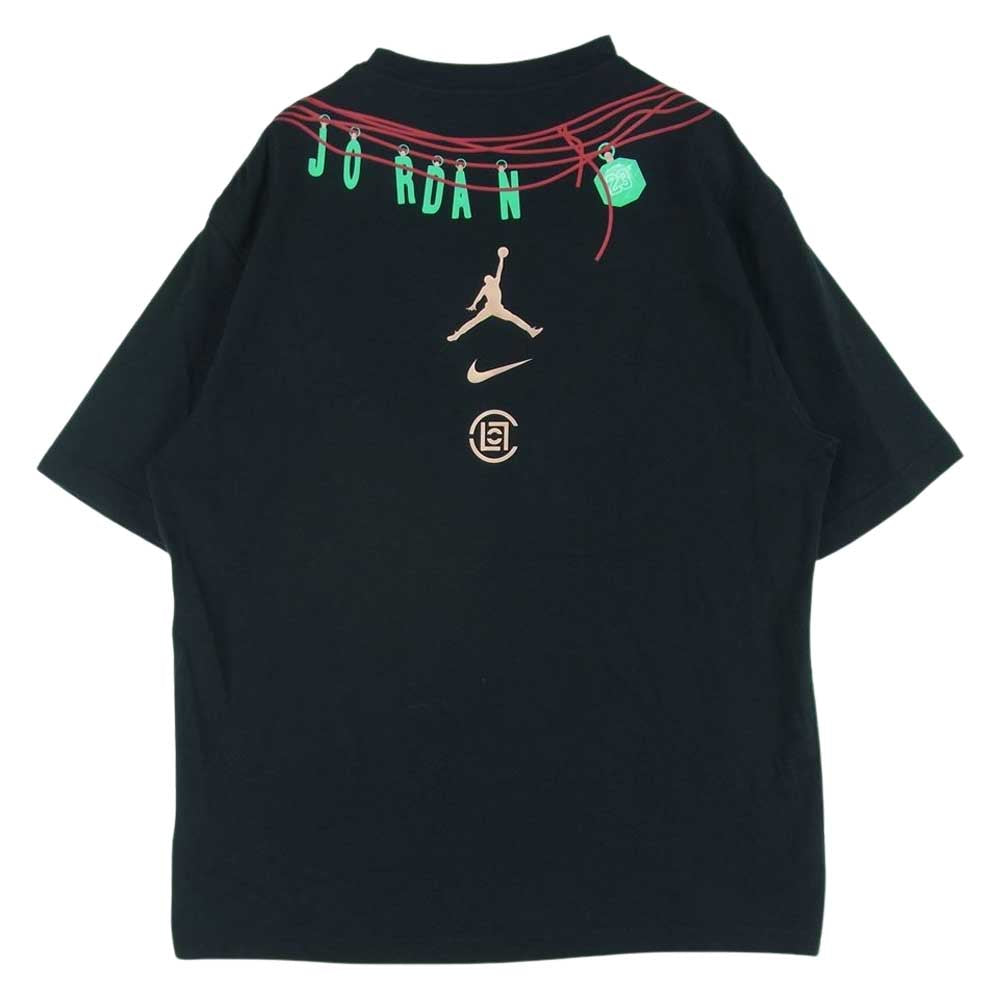 NIKE ナイキ DJ9741-010 JORDAN BRAND AS M J CLT SS TEE ジョーダン ブランド ネックレス デザイン 半袖 Tシャツ ブラック系 L【中古】