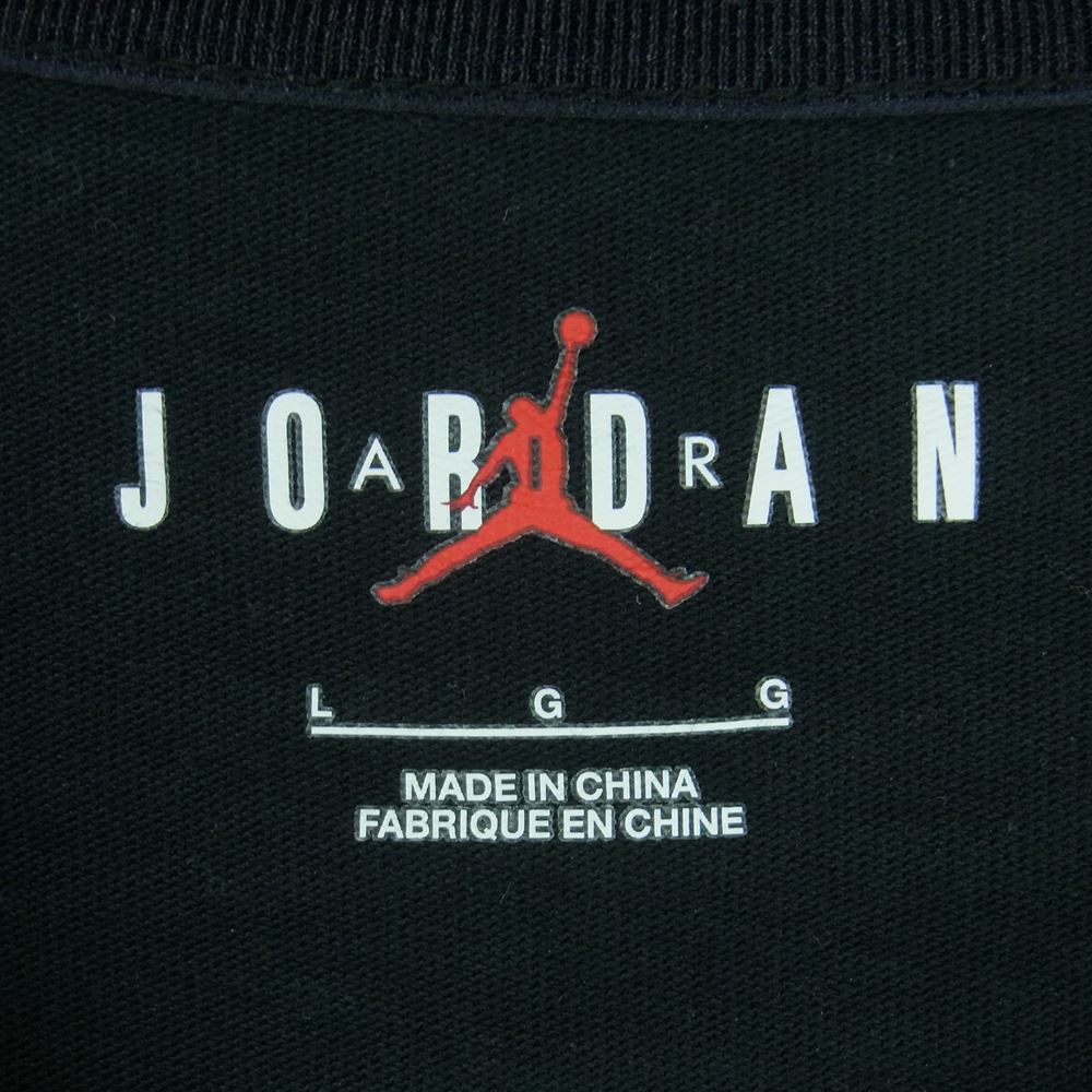 NIKE ナイキ DJ9741-010 JORDAN BRAND AS M J CLT SS TEE ジョーダン ブランド ネックレス デザイン 半袖 Tシャツ ブラック系 L【中古】