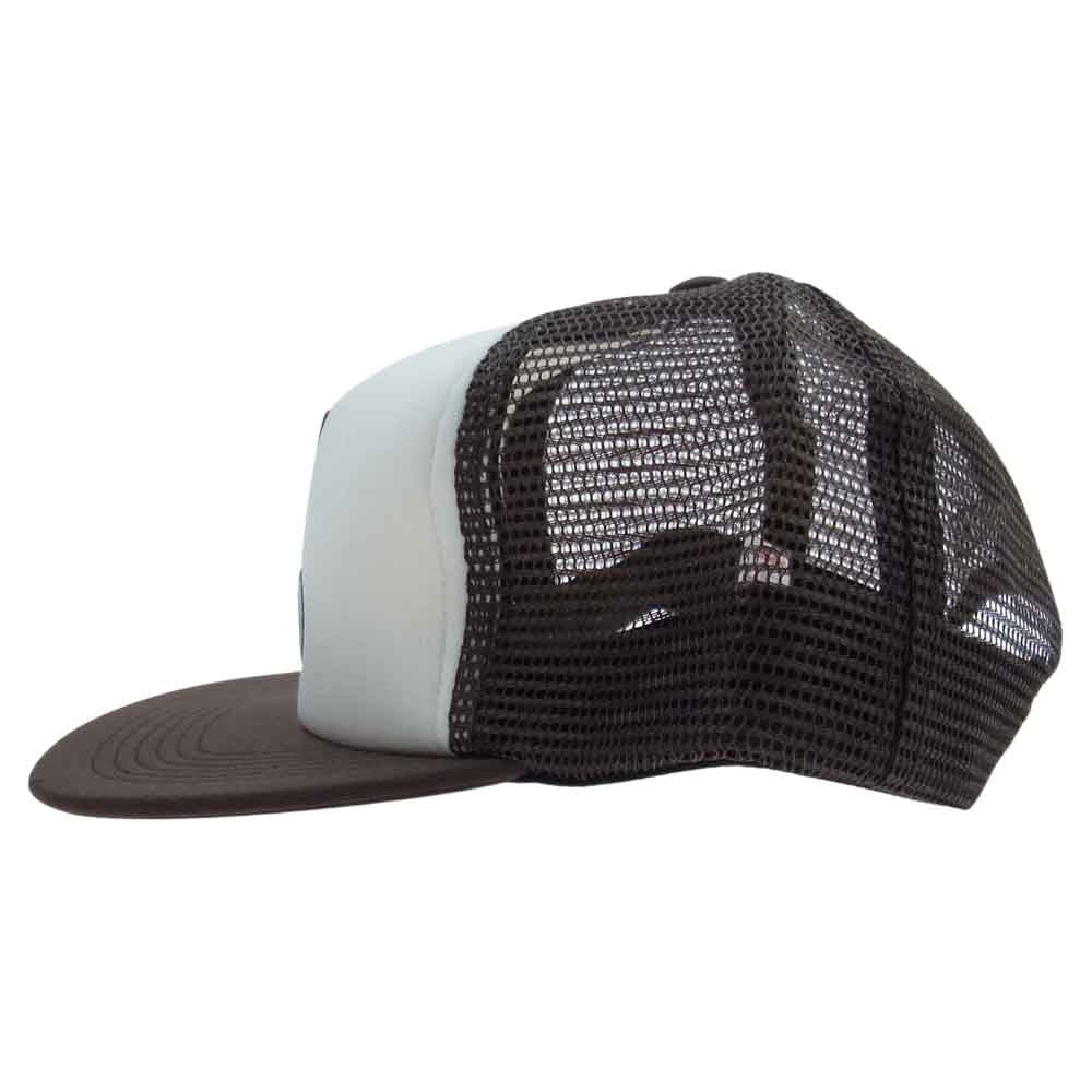 Supreme シュプリーム 22AW Pin Up Mesh Back 5-Panel ピンナップ ガール 刺繍 メッシュ 5パネル キャップ ブラウン系【美品】【中古】