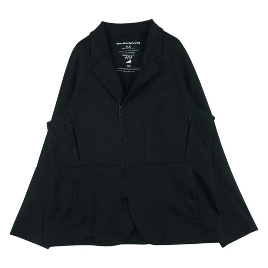 WHITE MOUNTAINEERING ホワイトマウンテニアリング BK2171206 2021SS TPS ZIPPED LAPEL JACKET ジップ ラペル ハイゲージ ジャケット ブラック系 1【中古】