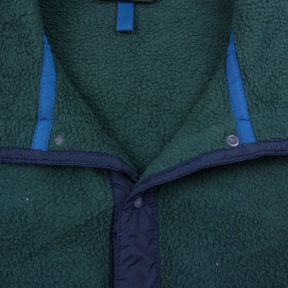 patagonia パタゴニア 01AW 25530 スナップT フリース プルオーバー ジャケット グリーン系 L【中古】