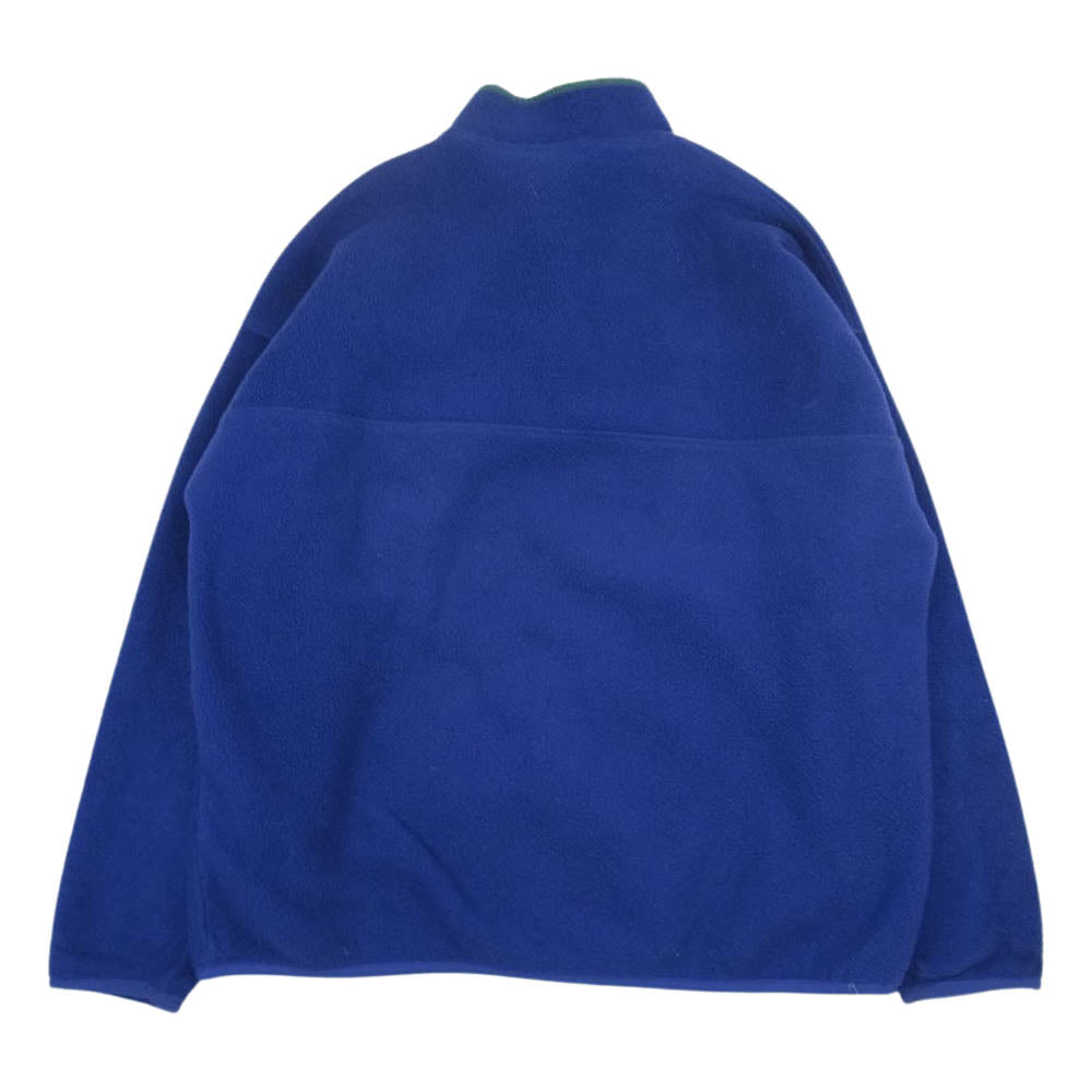 patagonia パタゴニア 25440 90年代 雪無しタグ スナップT フリース プルオーバ― ジャケット ブルー系 XL【中古】