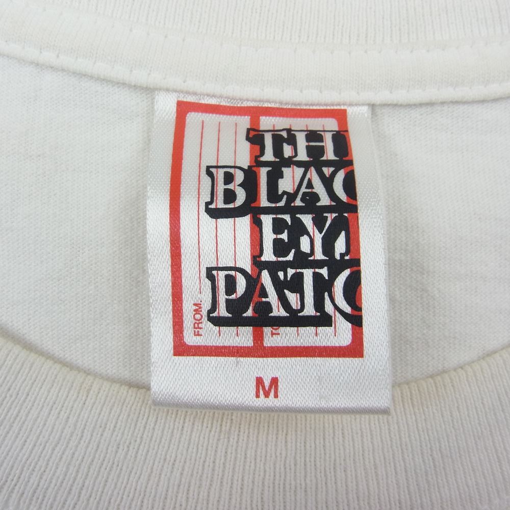 ブラックアイパッチ ロングスリーブカットソー 長袖 Tシャツ ホワイト系 M【中古】