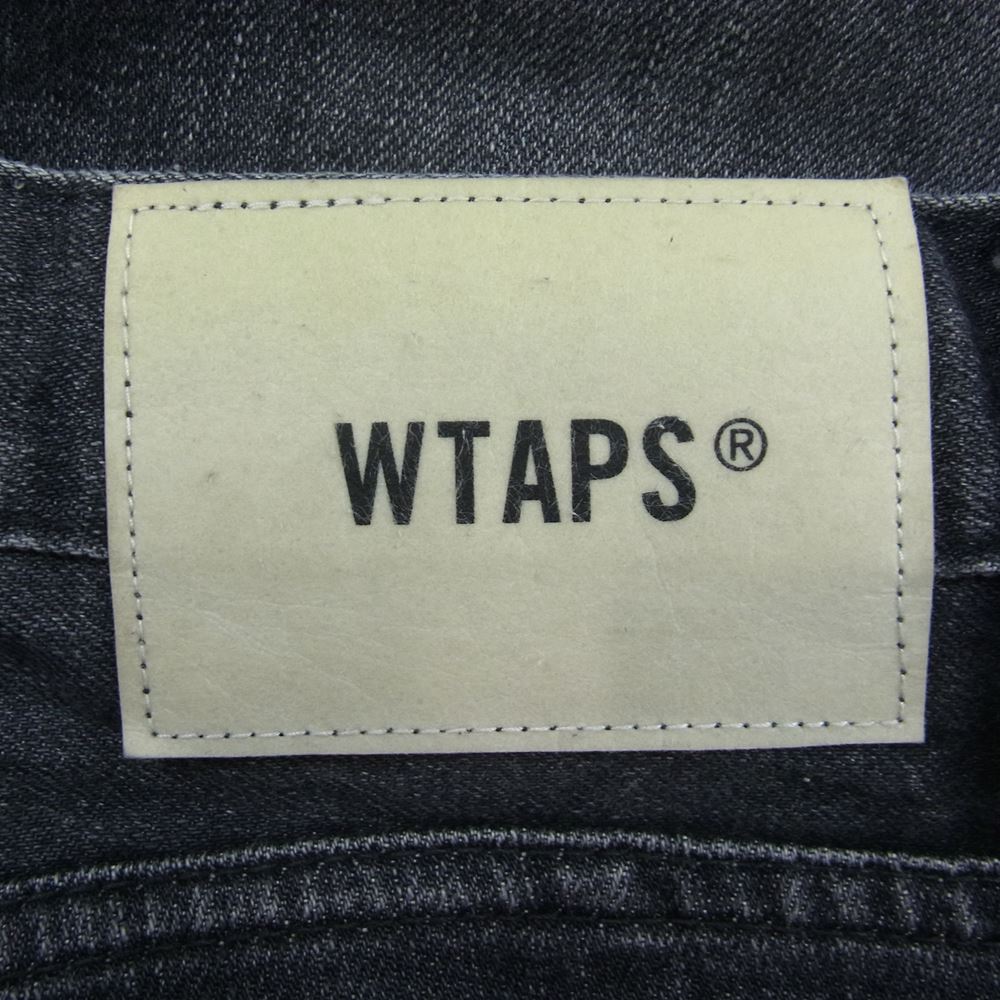 WTAPS ダブルタップス  18AW  182WVDT-PTM04 BLUES SKINNY DENIM TROUSERS ブルース スキニー デニム パンツ トラウザー ブラック ブラック系 2【中古】