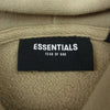 FEAR OF GOD フィアオブゴッド ESSENTIALS エッセンシャルズ リフレクティブ プリント スウェット パーカー ベージュ系 M【中古】