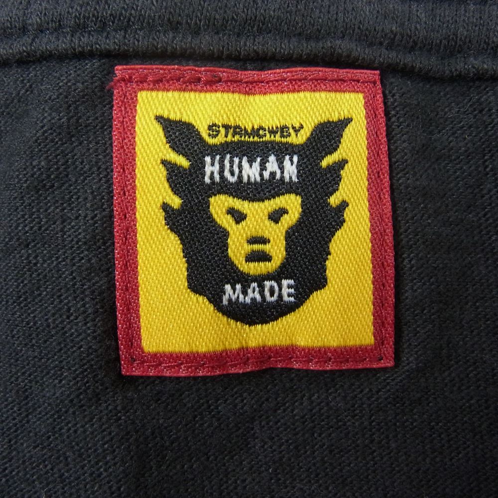 HUMAN MADE ヒューマンメイド TIGER L/S T-SHIRT ロングスリーブカットソー 長袖 Tシャツ ブラック系 XXL【中古】