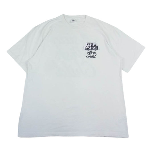ブラックアイパッチ × Awich × VERDY The Asian wish child t shirt トリプルコラボ 半袖 Tシャツ ホワイト系 XL【中古】