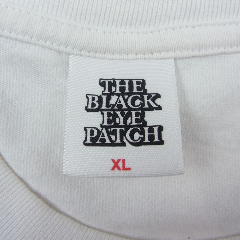 ブラックアイパッチ × Awich × VERDY The Asian wish child t shirt トリプルコラボ 半袖 Tシャツ ホワイト系 XL【中古】