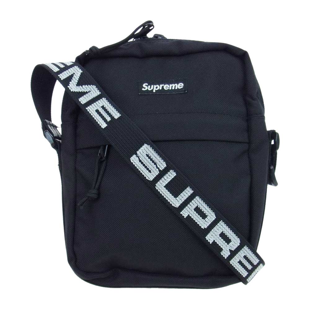 Supreme シュプリーム 18SS Shoulder Bag ショルダー バッグ ブラック系【中古】