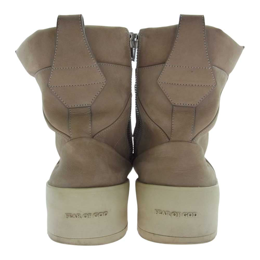 FEAR OF GOD フィアオブゴッド MILITARY SNEAKER ミリタリー ハイカット スニーカー 41【中古】