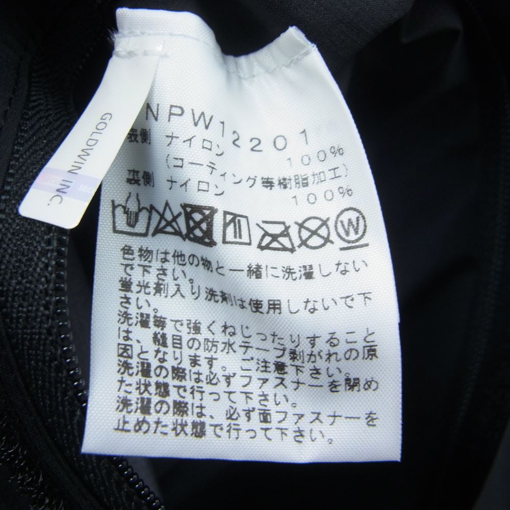 THE NORTH FACE ノースフェイス NPW12201  CLIMB LIGHT JACKET クライムライト ジャケット K ブラック  ブラック系 L【新古品】【未使用】【中古】