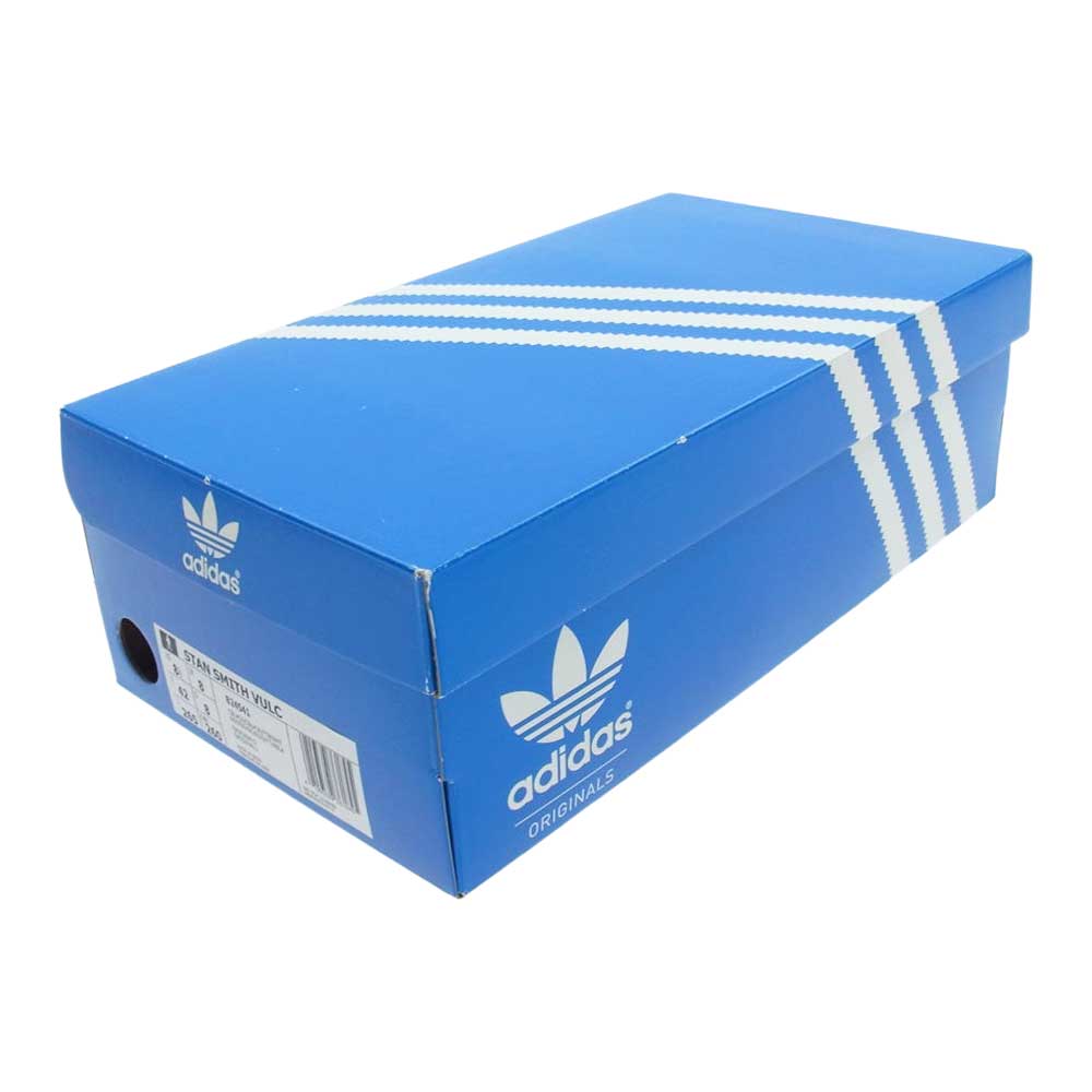 adidas アディダス B24541 STAN SMITH スタンスミス バルカナイズド エナメル スニーカー ブラック系 26.5cm【極上美品】【中古】