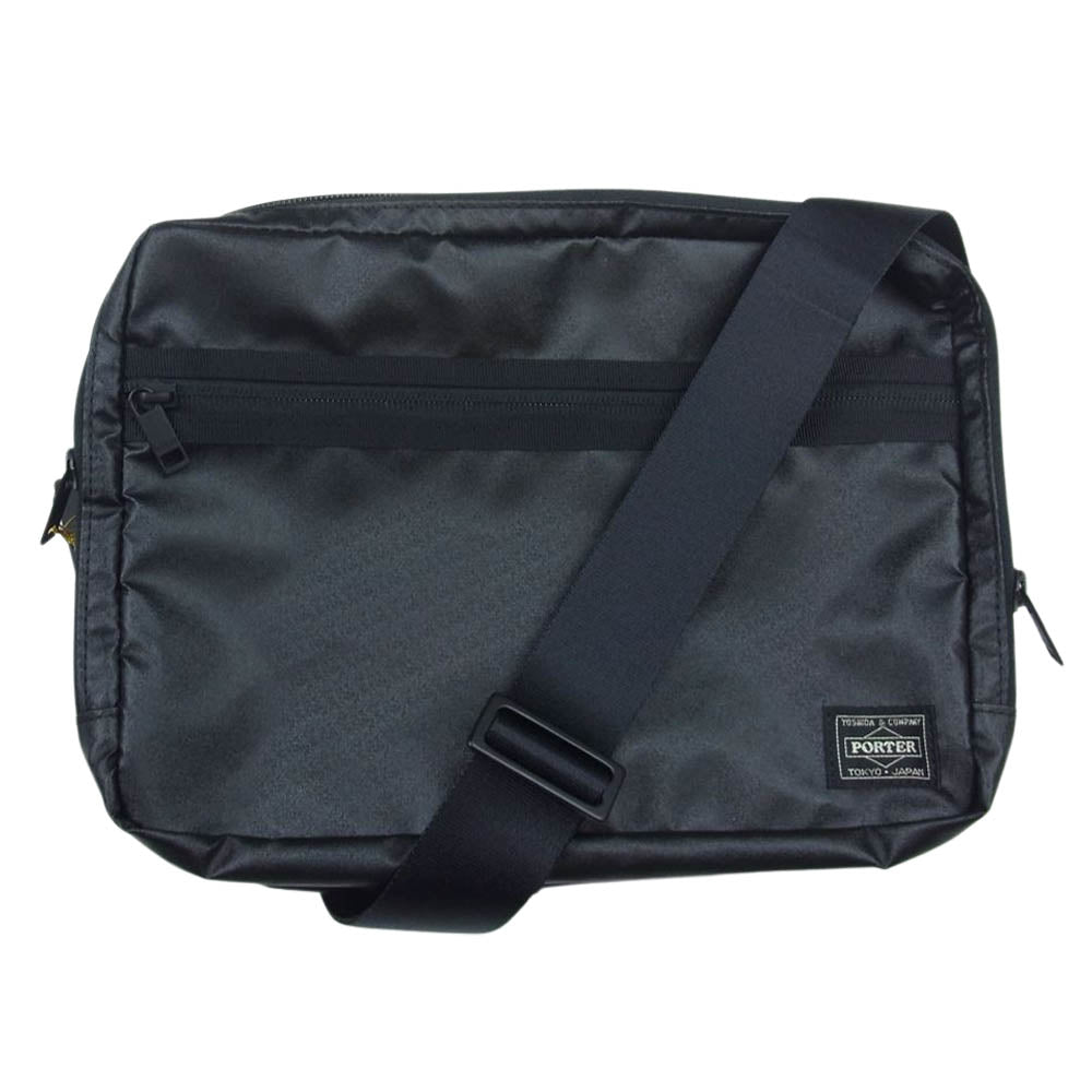PORTER ポーター 654-07072 タクティカル ショルダー バッグ ブラック系【新古品】【未使用】【中古】