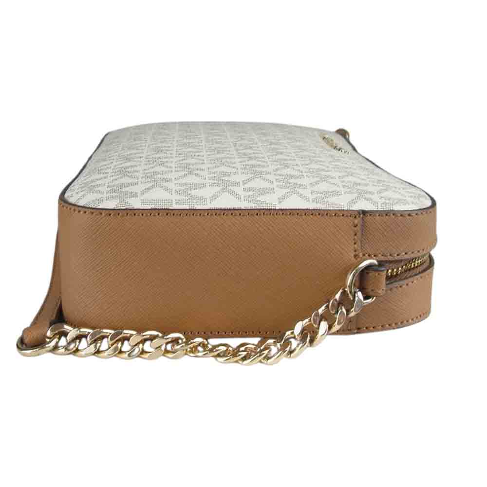 新品未使マイケルコース MKシグネチャー　チェーンショルダーレザーショルダー Michael Kors マイケルコース MKシグネチャー チェーンショルダー