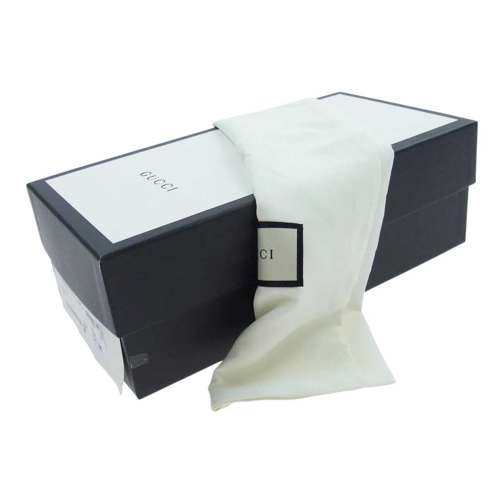 GUCCI グッチ 565856 C9D00 1000 フェイクパール パンプス ブラック系 35.5【中古】