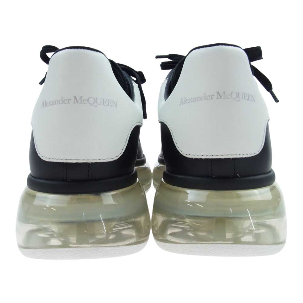 Alexander McQueen アレキサンダーマックイーン 604232WHX981041 OVERSIZED LARRY SNEAKER オーバーサイズ ラリー クリアソール ローカット レースアップ スニーカー ブラック系 EU40【新古品】【未使用】【中古】