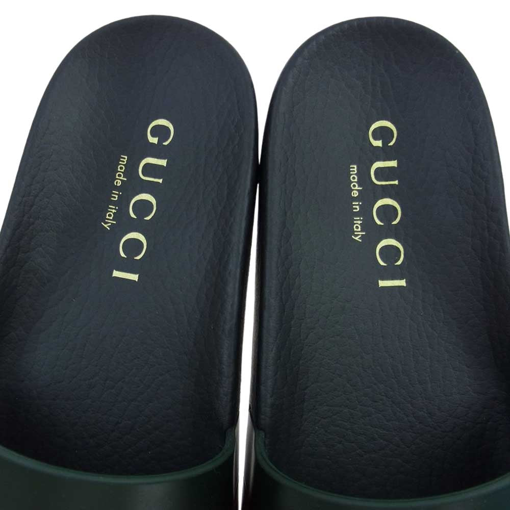 GUCCI グッチ 723353 9AAAF 8818 × Palace パレス Logo Web Slide Sandal ロゴウェブ スライド サンダル 7【新古品】【未使用】【中古】