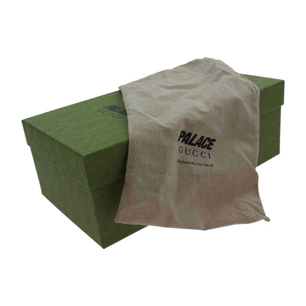 GUCCI グッチ 723353 9AAAF 8818 × Palace パレス Logo Web Slide Sandal ロゴウェブ スライド サンダル 7【新古品】【未使用】【中古】