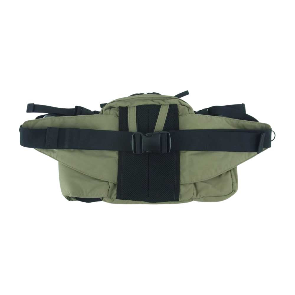 PORTER ポーター ウエストバッグ ボディバッグ ボトルホルダー付 バッグ グレイッシュライトカーキ系【中古】