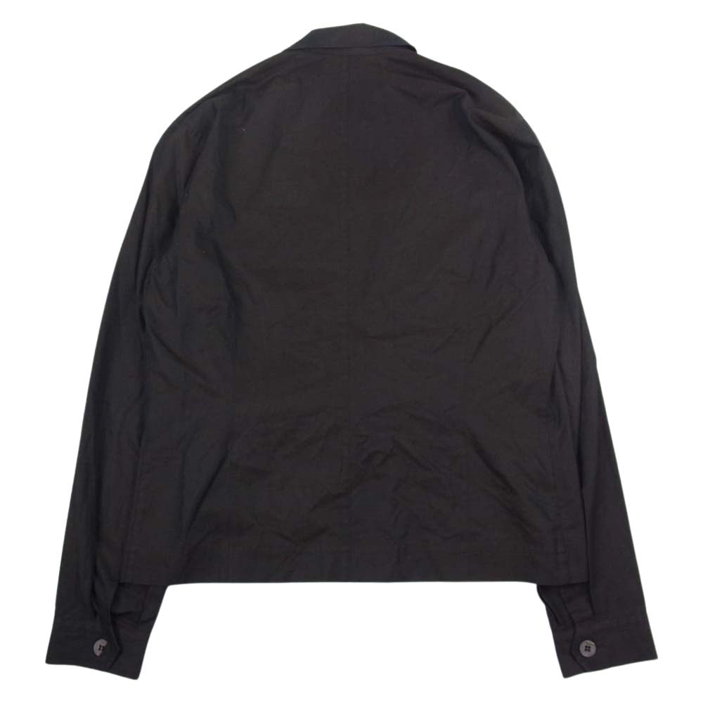 DRIES VAN NOTEN ドリスヴァンノッテン コットン ジップアップ ジャケット ブルゾン ブラウン系 48【中古】