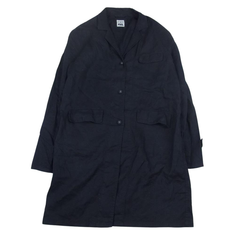 イデー POOL リネン ジャケット ネイビー系【中古】