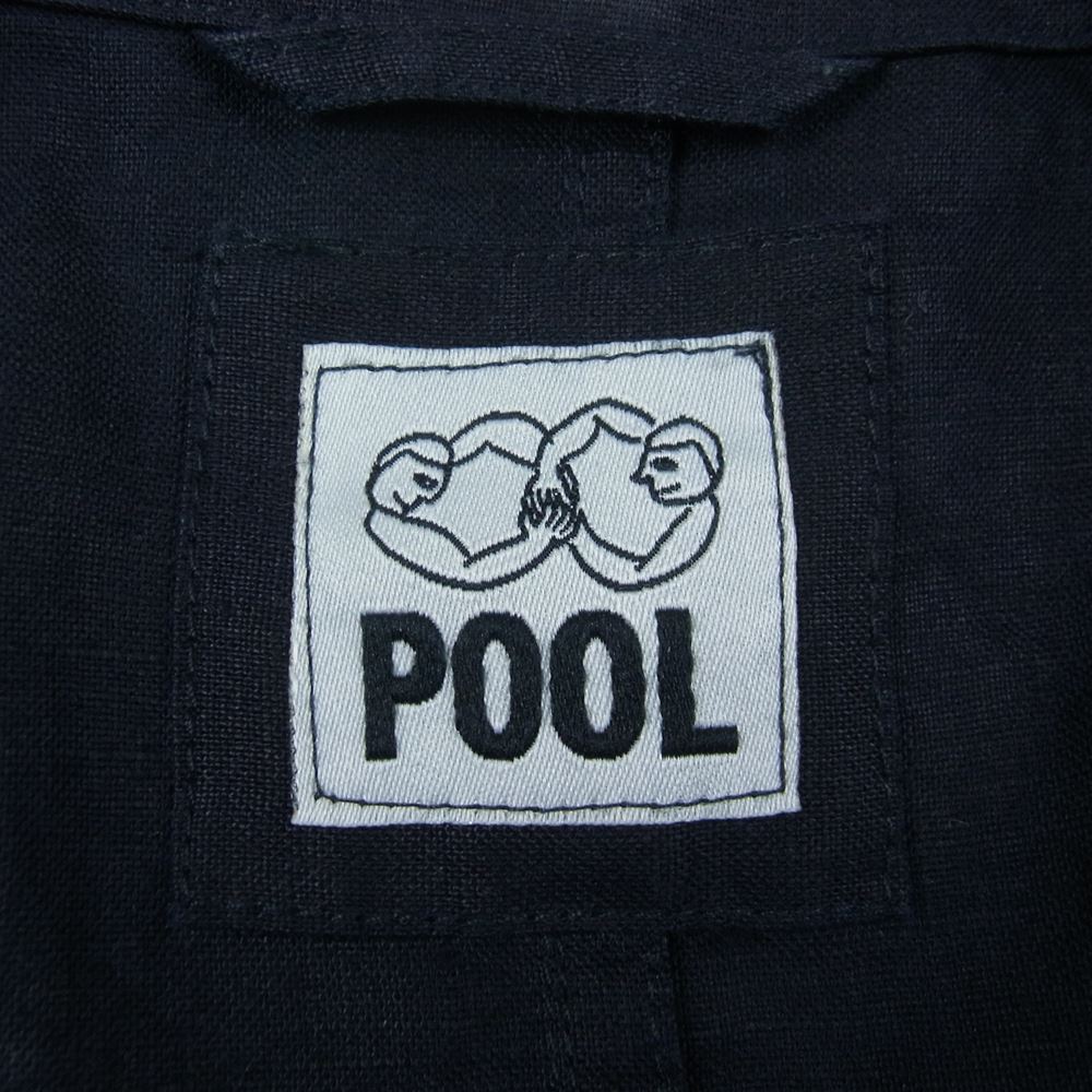 イデー POOL リネン ジャケット ネイビー系【中古】