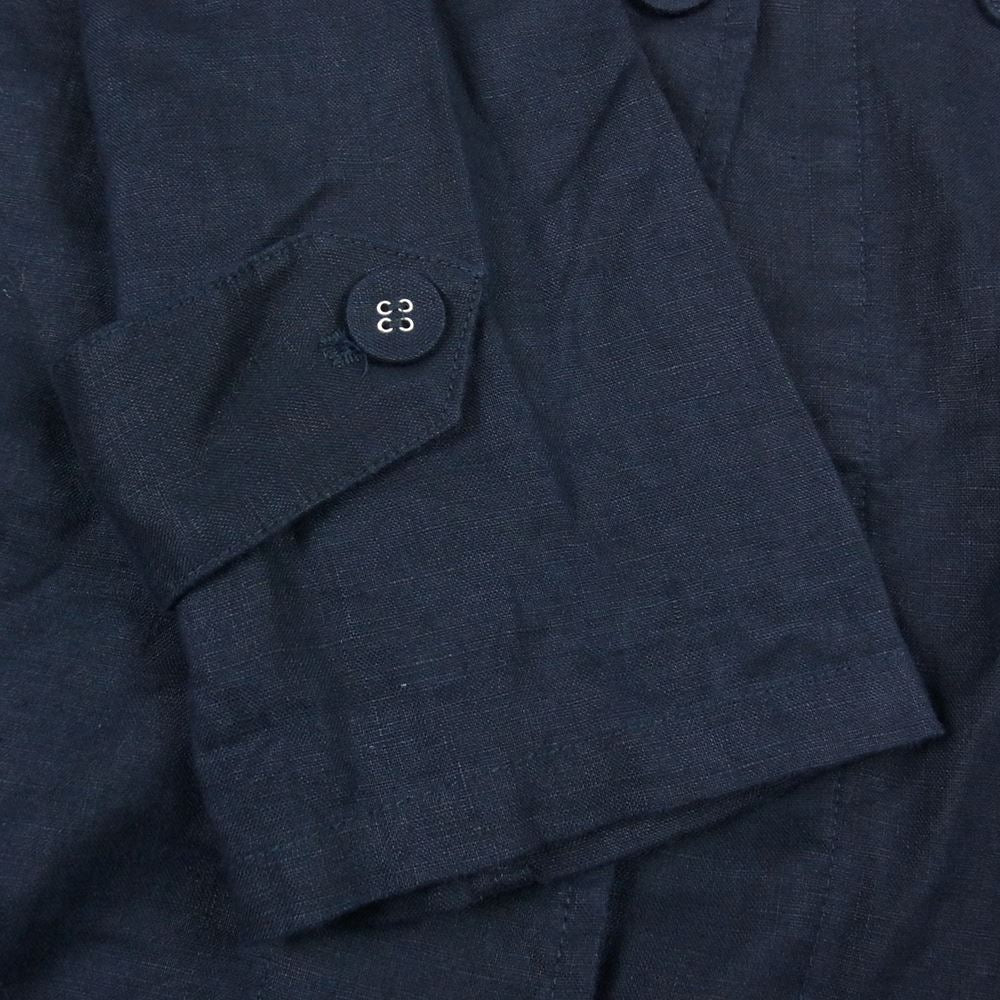 イデー POOL リネン ジャケット ネイビー系【中古】