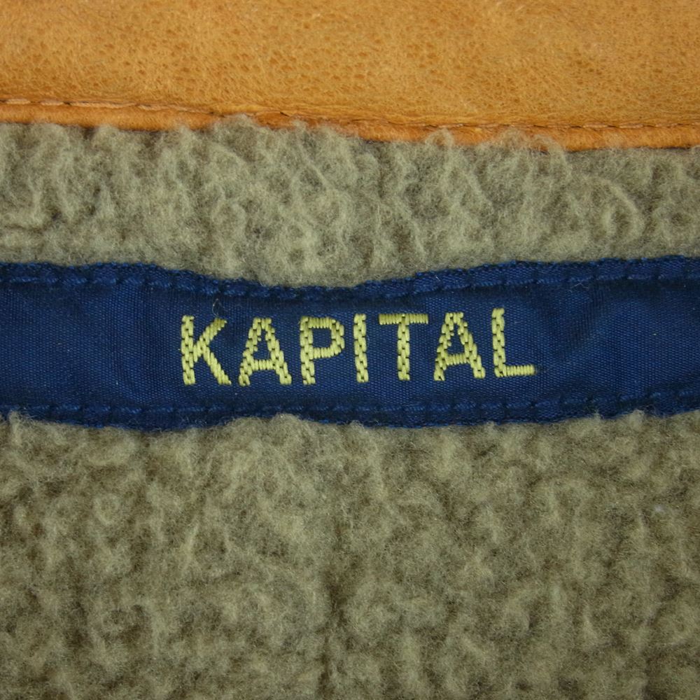 KAPITAL キャピタル ウール カバーオール ジャケット 日本製 ブラック系 M 2【中古】