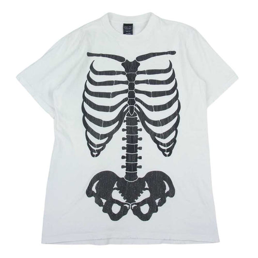 NUMBER(N)INE ナンバーナイン 04SS Archive ドリーム期 SKELTON BONES TEE スカルボーン カットソー Tシャツ ホワイト系 2【中古】