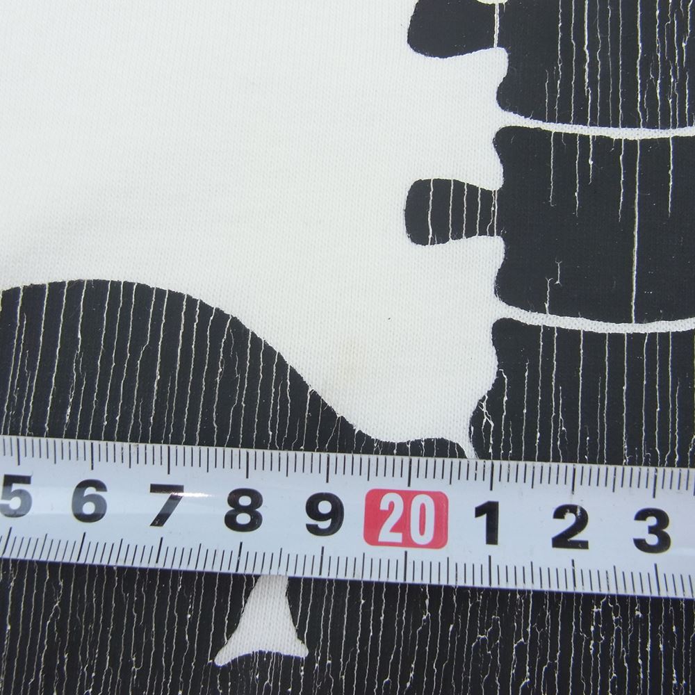 NUMBER(N)INE ナンバーナイン 04SS Archive ドリーム期 SKELTON BONES TEE スカルボーン カットソー Tシャツ ホワイト系 2【中古】