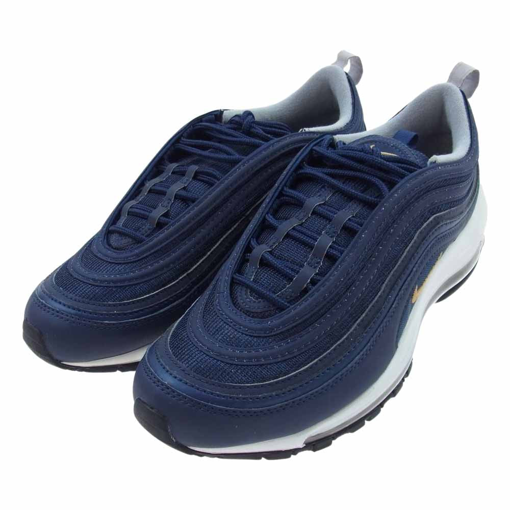 NIKE ナイキ 921826-400 AIR MAX 97 エアマックス MIDNIGHT NAVY METALLIC GOLD ミッドナイト ネイビー メタリック ゴールド スニーカー ネイビー系 27cm【中古】