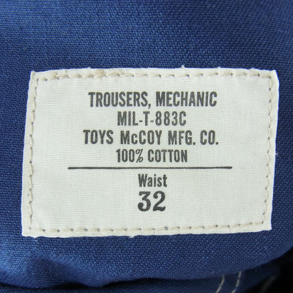 TOY'S McCOY トイズマッコイ 総柄 ベイカー パンツ ネイビー系 32【中古】
